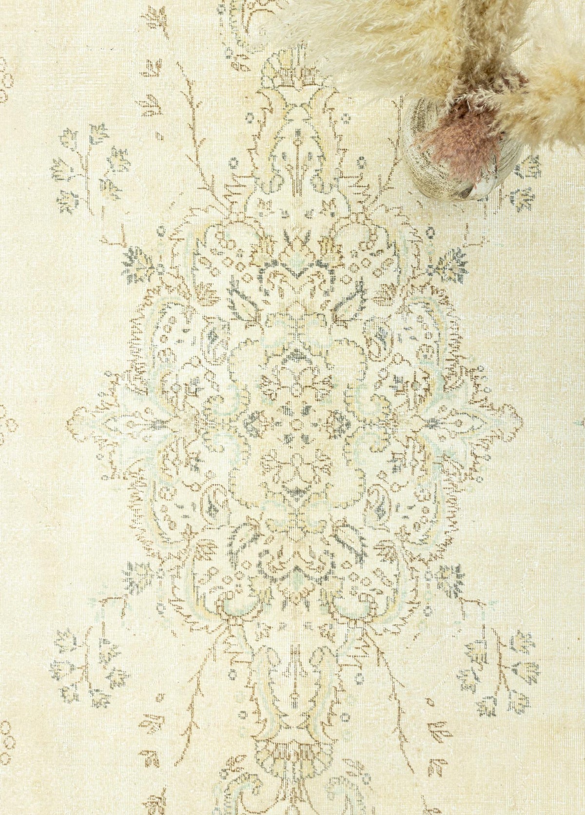 Soho Antiq-Yalkın Pastel Renkli El Dokuma Halı 204x328 Cm-Halı-3-roqelvaxirum.shop