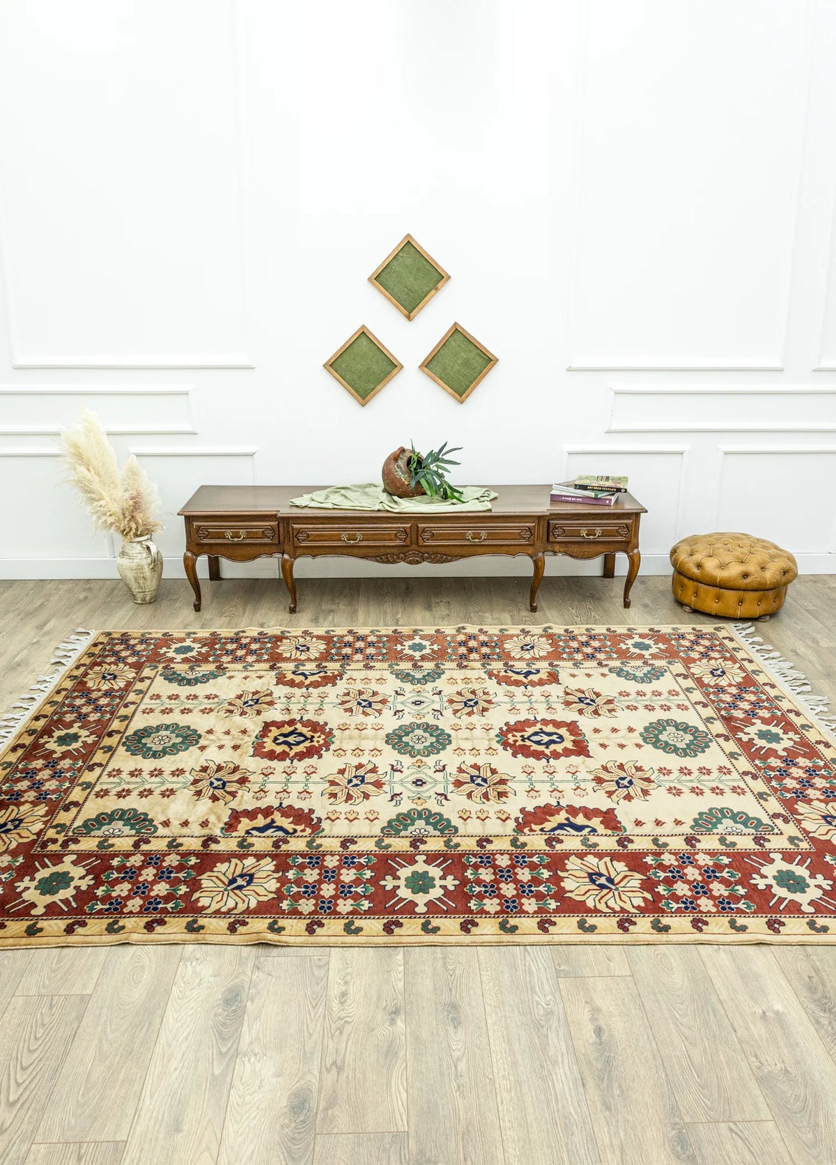Soho Antiq-Yasha Rustik El Dokuma Halı 211x305 Cm-2-roqelvaxirum.shop