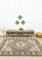 Soho Antiq-Zeine El Dokuma Yün Obruk Halısı 163x253 Cm-Halı-2-roqelvaxirum.shop