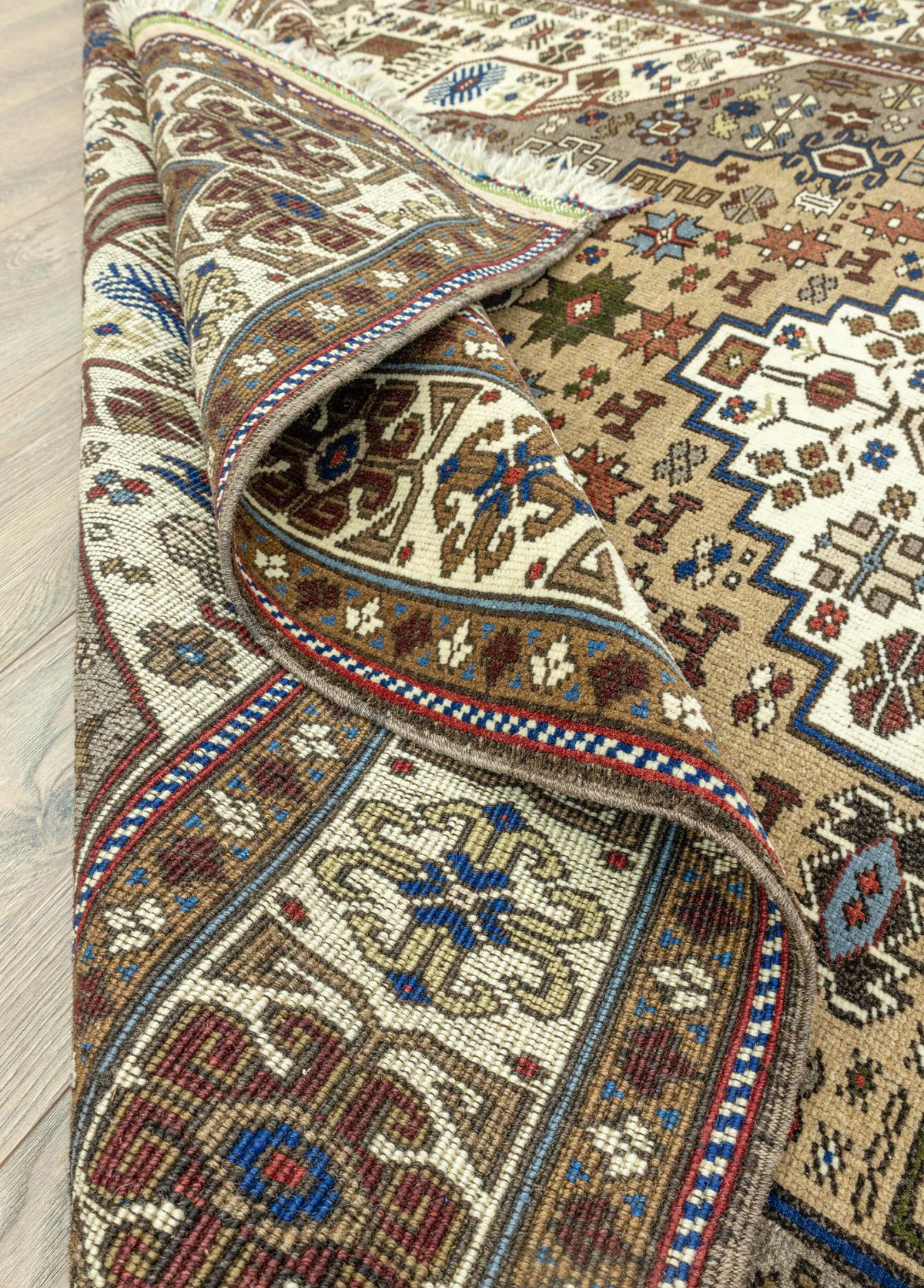Soho Antiq-Zeine El Dokuma Yün Obruk Halısı 163x253 Cm-Halı-6-roqelvaxirum.shop