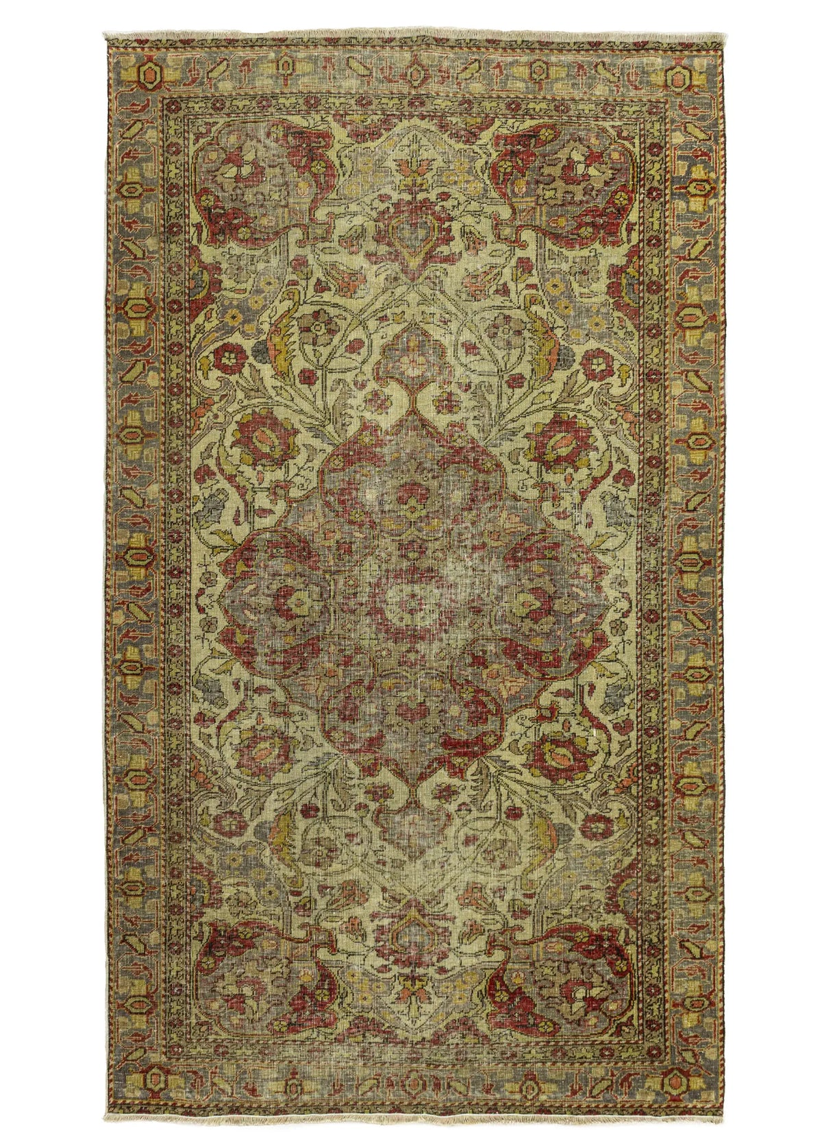 Soho Antiq-Zerivan çiçek Tasarımlı Vintage Halı 130x220 Cm-1-roqelvaxirum.shop