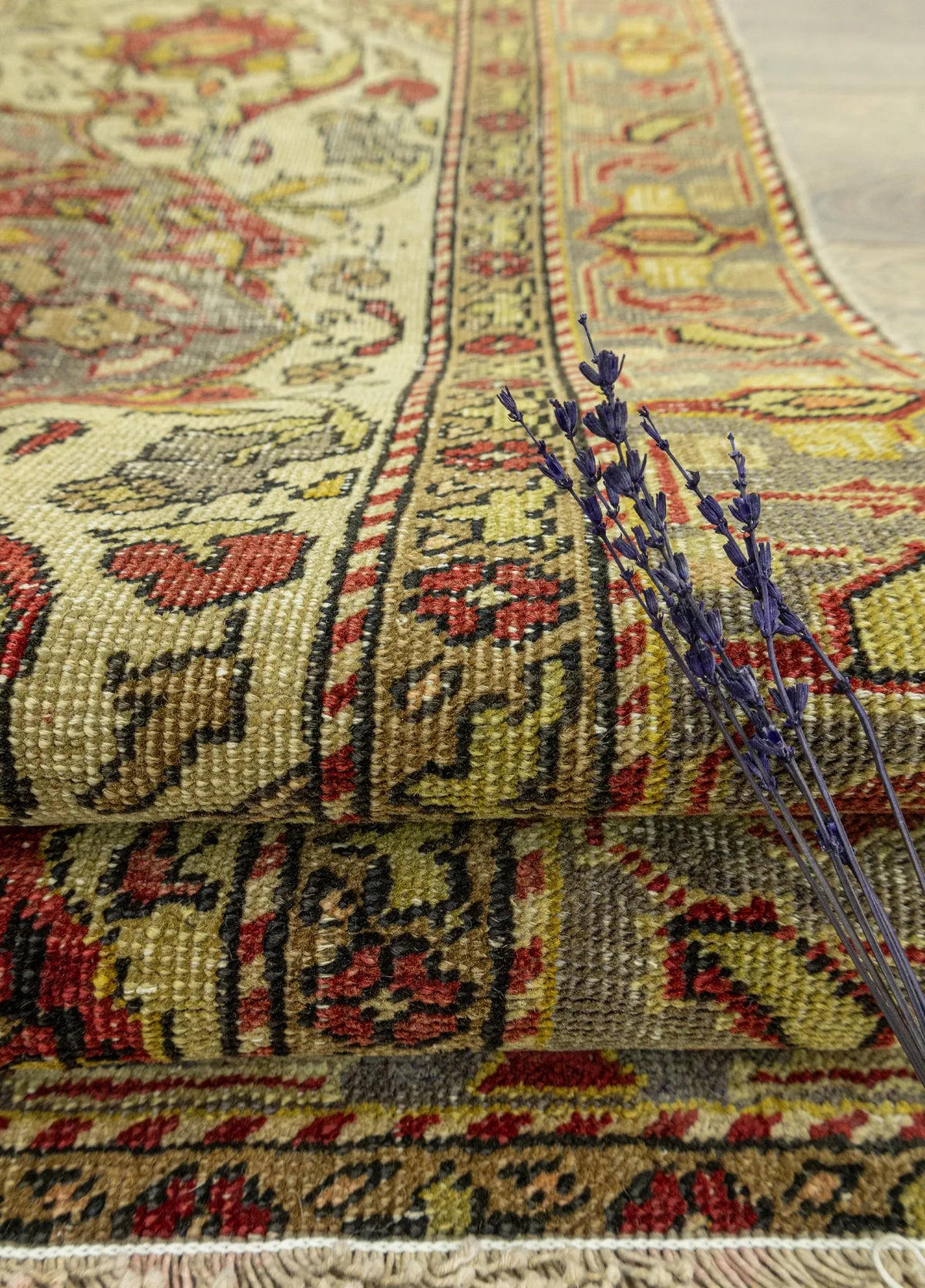 Soho Antiq-Zerivan çiçek Tasarımlı Vintage Halı 130x220 Cm-3-roqelvaxirum.shop