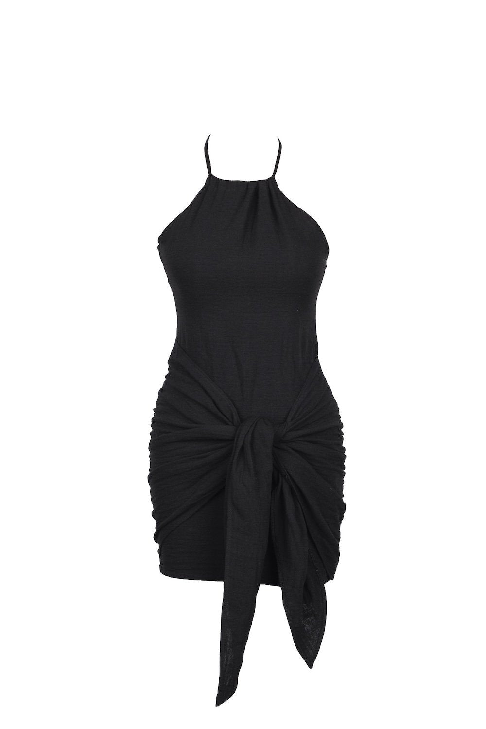 Soi Concept-Bağlama Detaylı Elbise-Elbise-1-roqelvaxirum.shop