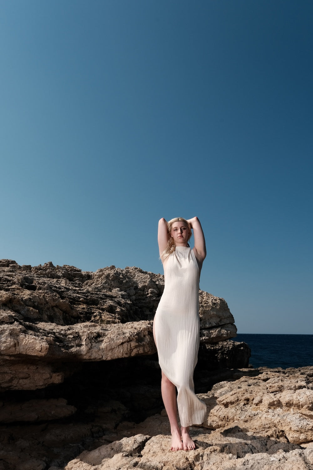 Soi Concept-Çift Yırtmaçlı Beachwear-Elbise-3-roqelvaxirum.shop