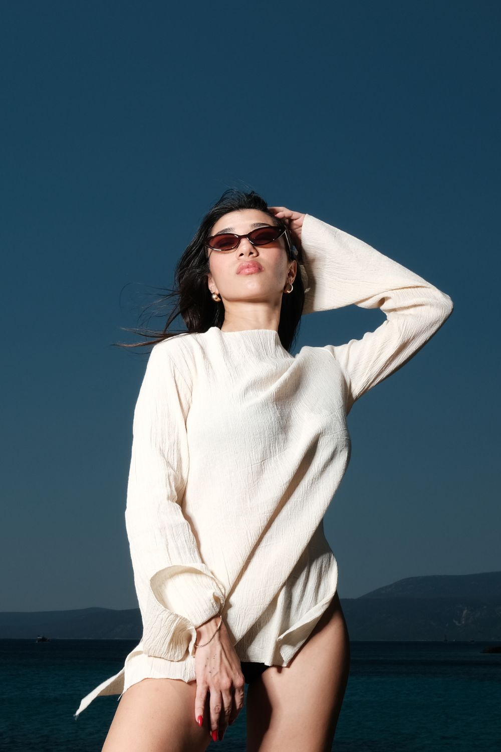 Soi Concept-Uzun Kollu Beachwear-Elbise-4-roqelvaxirum.shop