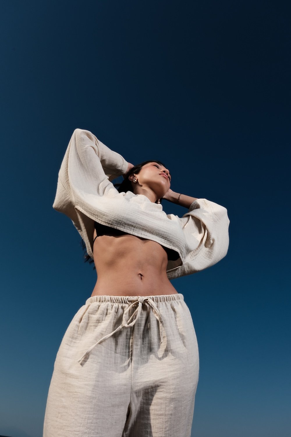 Soi Concept-Uzun Kollu Crop-Top-2-roqelvaxirum.shop