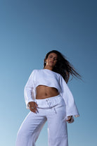 Soi Concept-Uzun Kollu Crop-Top-3-roqelvaxirum.shop