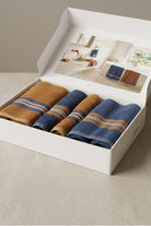 Strada Havlu Premium Set - Denim&Hardal