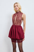 Studio Norn-Elida Mini Balon Elbise-Elbise-3-roqelvaxirum.shop