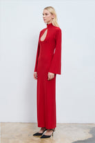 Studio Norn-Linn Cut-out Detaylı Elbise-Elbise-3-roqelvaxirum.shop