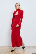 Studio Norn-Linn Cut-out Detaylı Elbise-Elbise-4-roqelvaxirum.shop