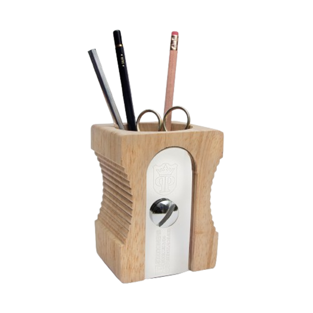 Suck Uk-Sharpener Desk Tidy Kalemtraş şeklinde Ahşap Kalemlik Light-Kalemlik-1-roqelvaxirum.shop
