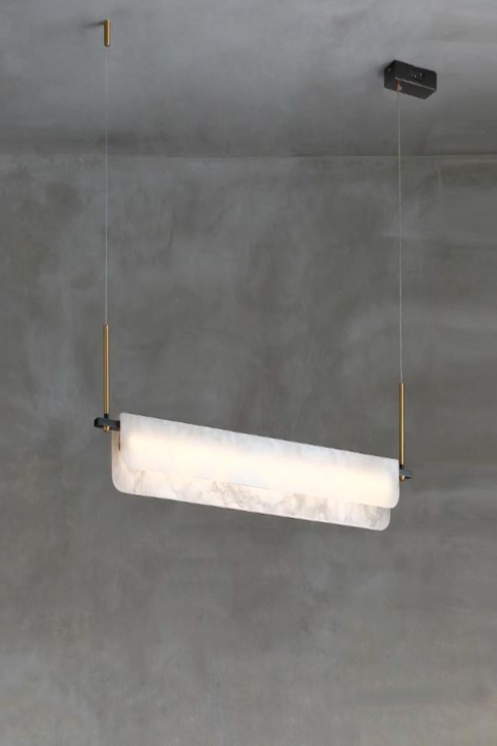 Aura Led Mermer Sarkıt Avize - 2
