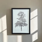 Ağaç Teknik Kalem Fine Art Baskı