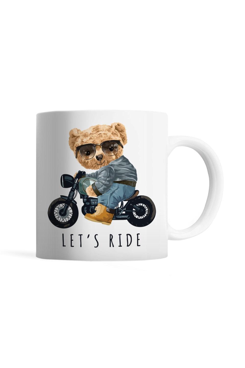 Tatlistan-Teddy Bear | Let's Ride - Kupa Bardak-Bardak-1-roqelvaxirum.shop