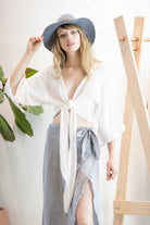 The Handloom-Bali Wrap Top Natural-Top-5-roqelvaxirum.shop