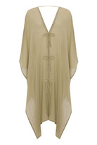 The Handloom-Bodrum Ties Kaftan Khaki Green-Kaftan-7-roqelvaxirum.shop