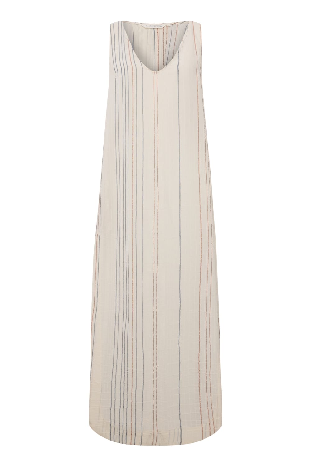 The Handloom-Day Break Dress Natural With Stripes-Elbise-7-roqelvaxirum.shop