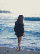 The Handloom-Echo Boy Short Black-Şort-5-roqelvaxirum.shop