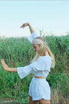 The Handloom-Echo Boy Short White-Şort-7-roqelvaxirum.shop