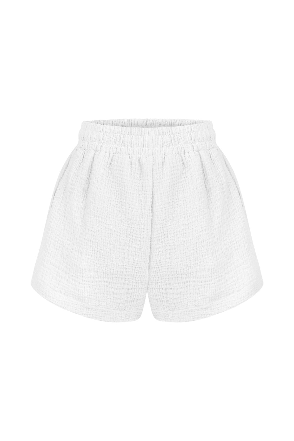 The Handloom-Echo Boy Short White-Şort-8-roqelvaxirum.shop