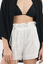 The Handloom-June Short White-Şort-2-roqelvaxirum.shop