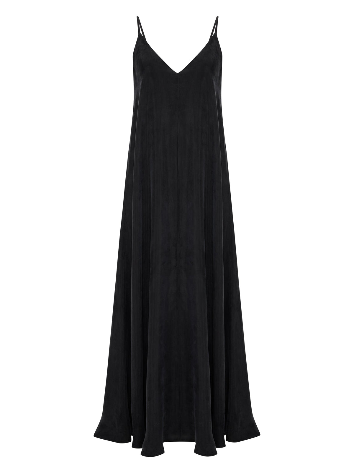 Lucid Flow Maxi Dress - Black