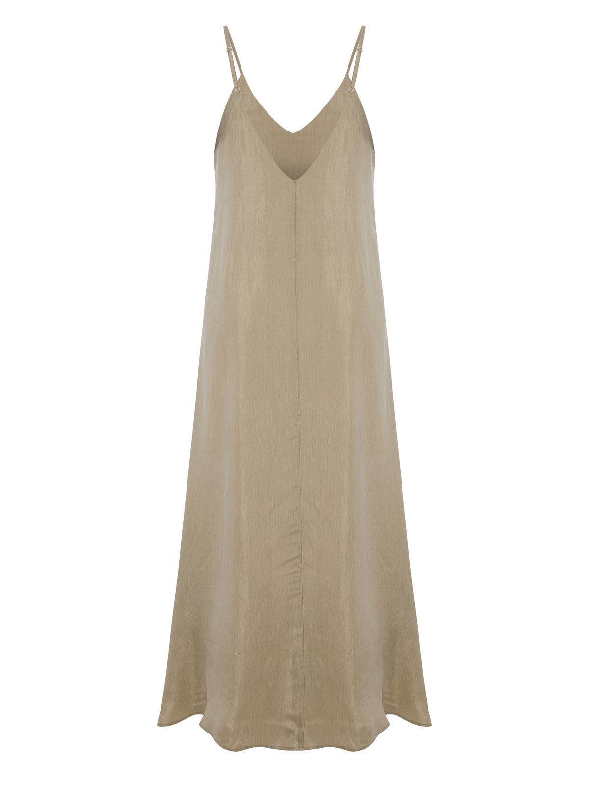 Lucid Flow Maxi Dress - Khaki Green