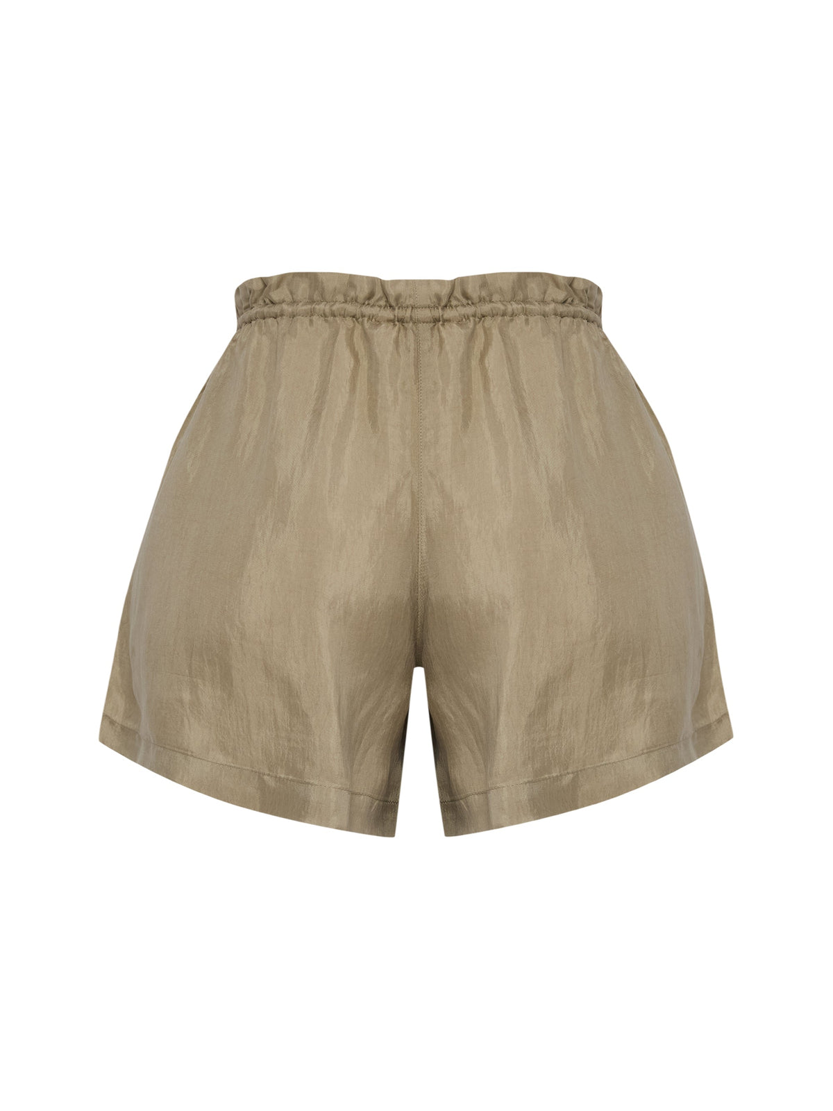 Lucid Flow Tie Shorts - Khaki Green