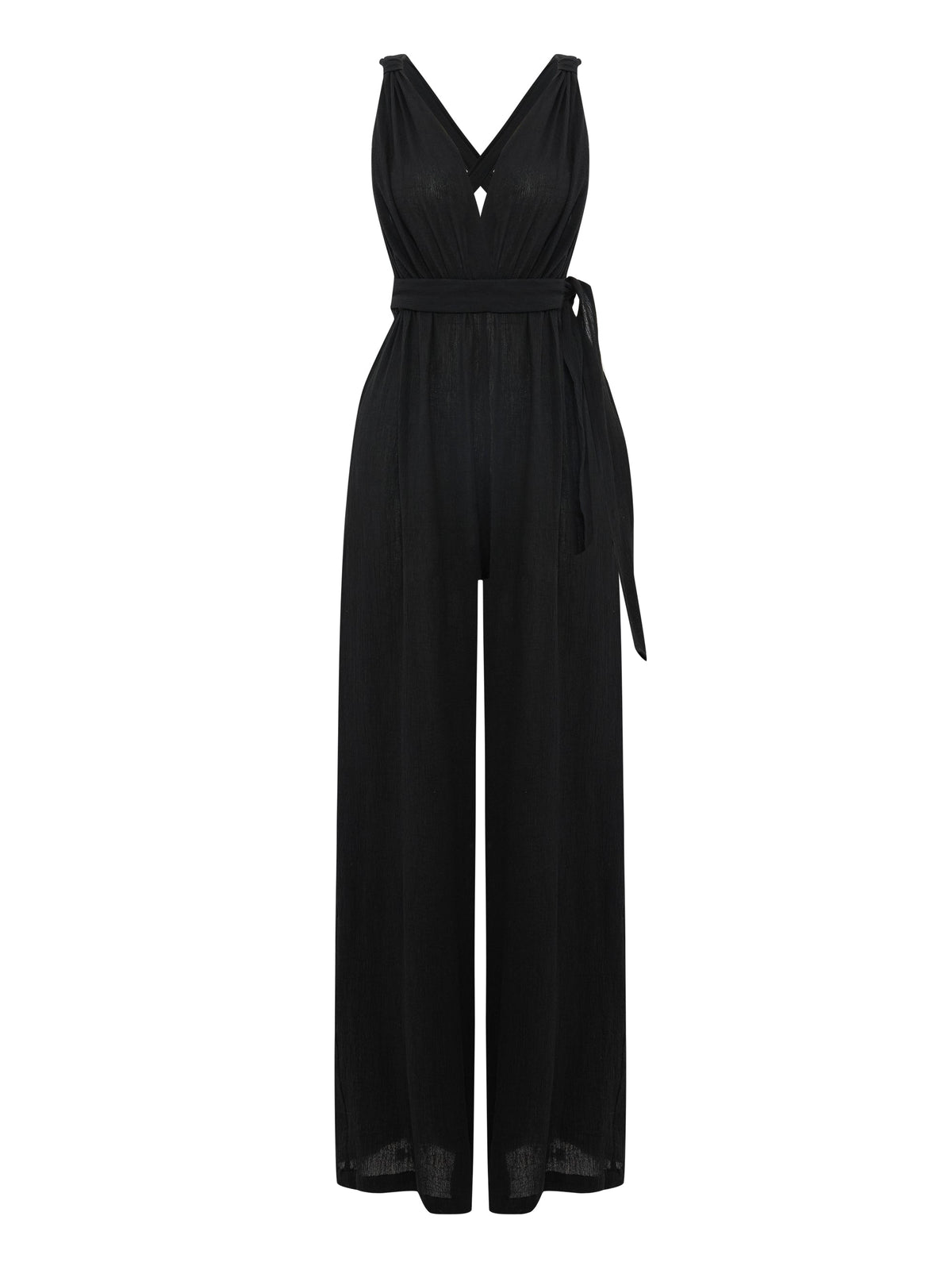 The Handloom-Wrap Your Way Jumpsuit Black-Tulum-11-roqelvaxirum.shop