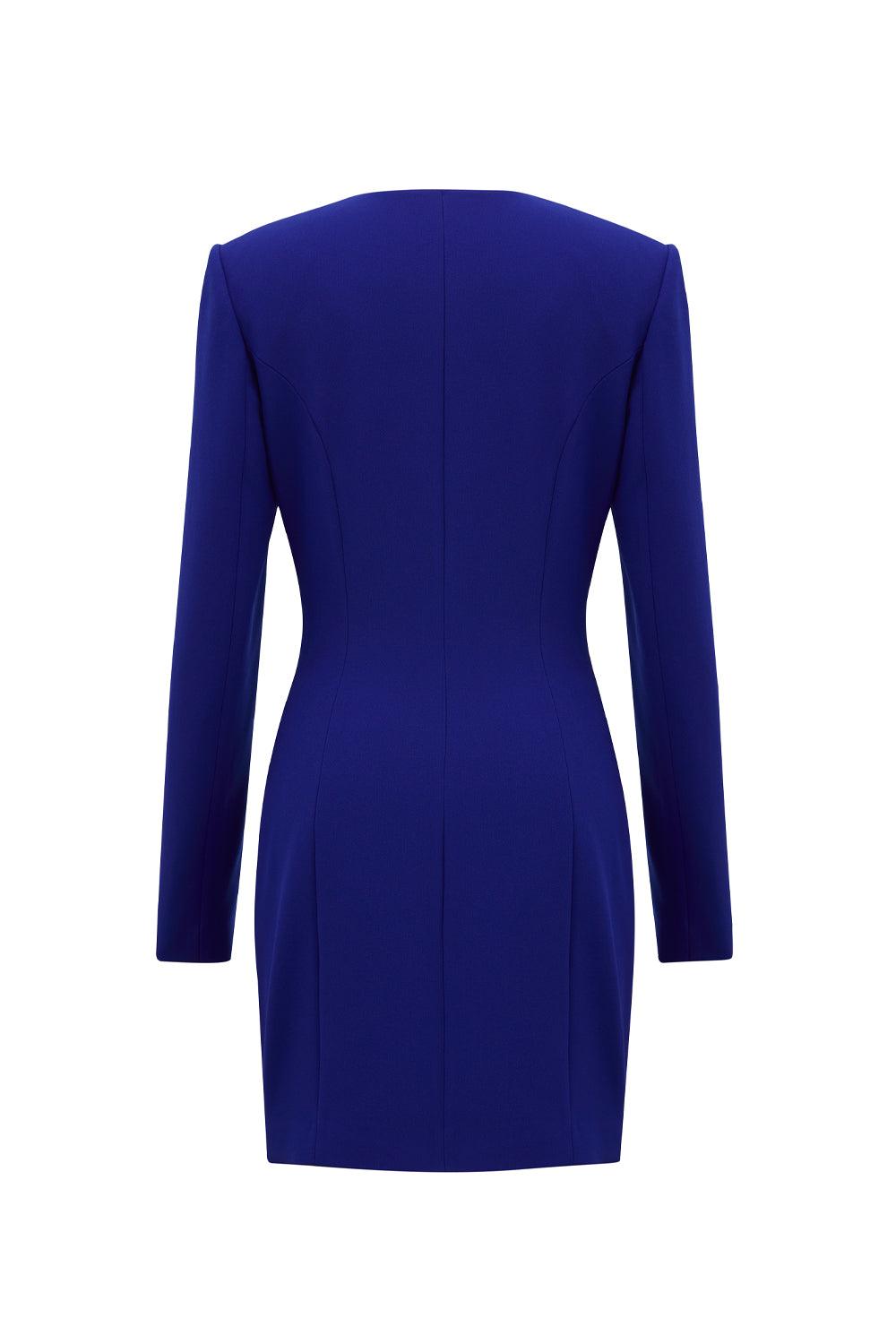 The Molc-Janet Elbise Gece Mavisi-Elbise-2-roqelvaxirum.shop