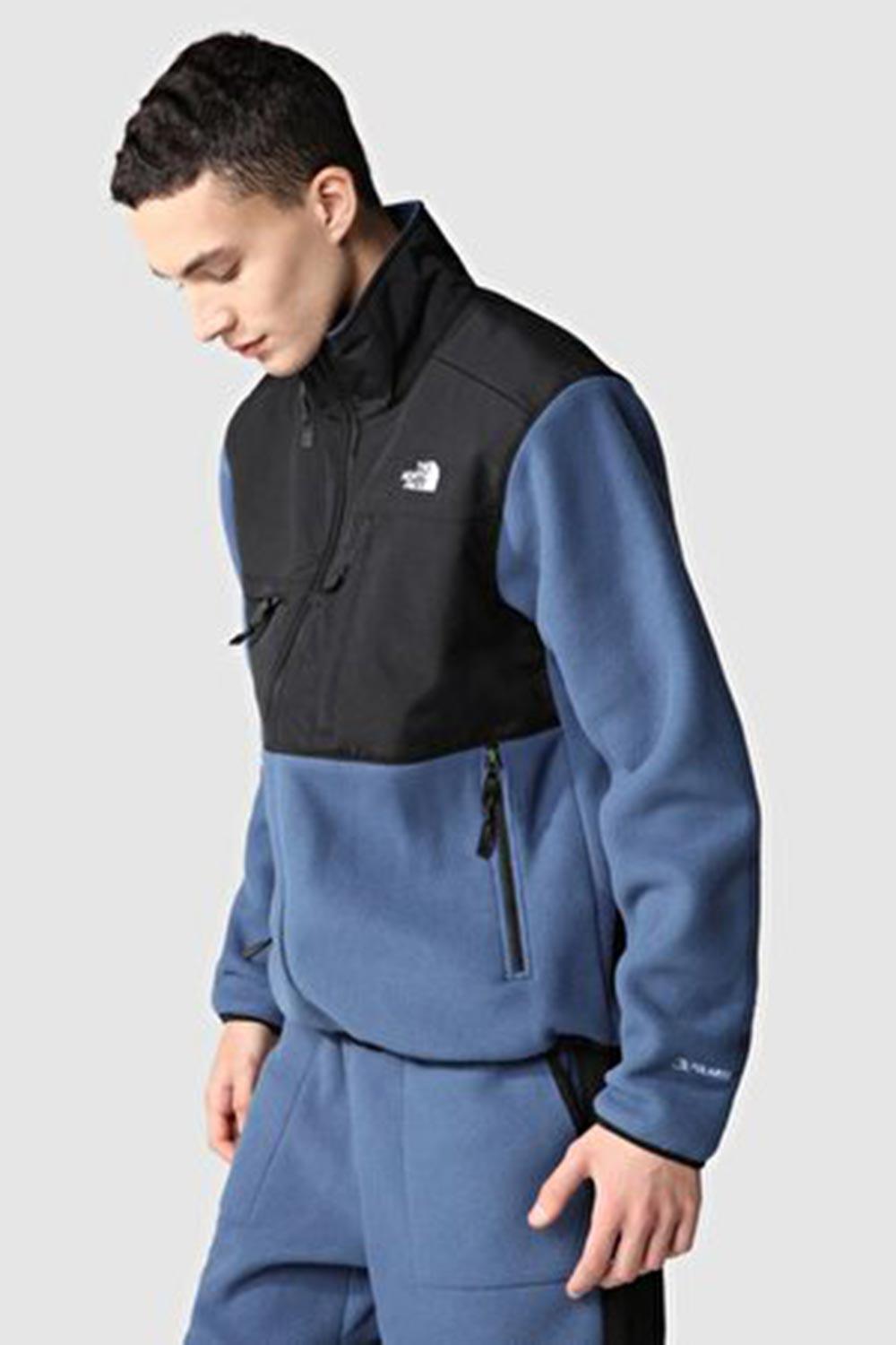 The North Face-Men Denali Jacket Shady Blue-Sweatshirts & Hoodies-5-roqelvaxirum.shop