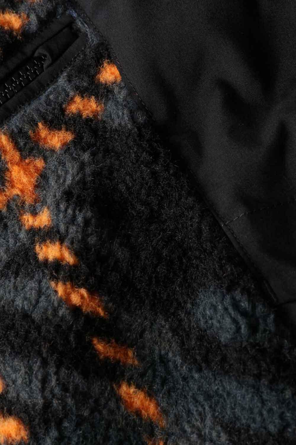 The North Face-Men Printed Ridge Fleece Quarter Zip-Sweatshirts & Hoodies-6-roqelvaxirum.shop