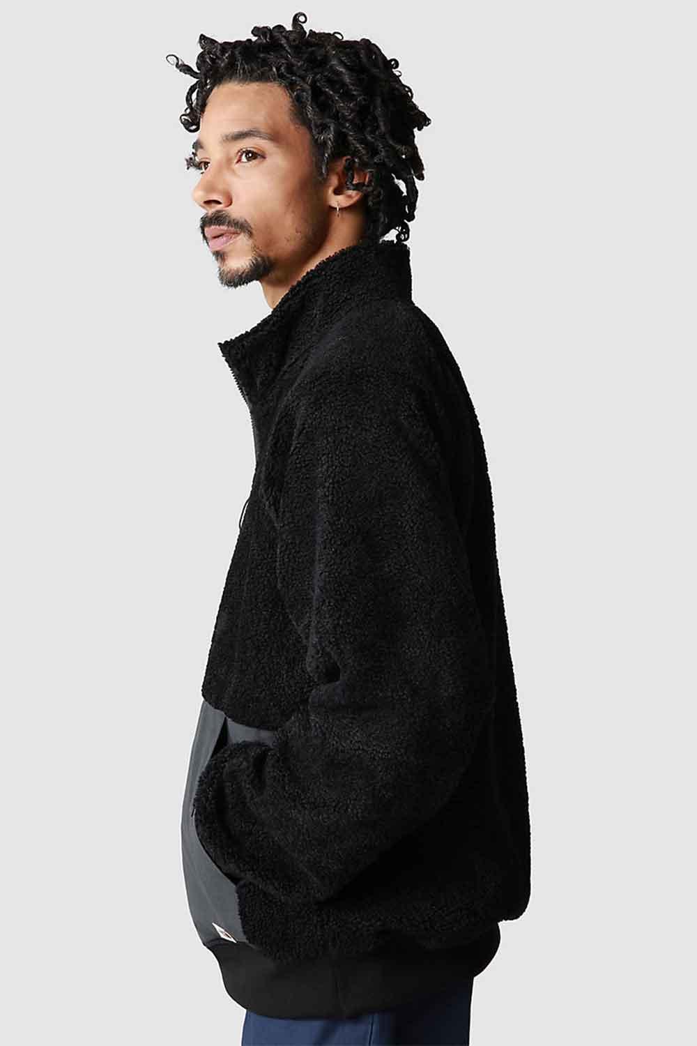 The North Face-Men Ridge Fleece 1/4 Zip-Sweatshirts & Hoodies-4-roqelvaxirum.shop