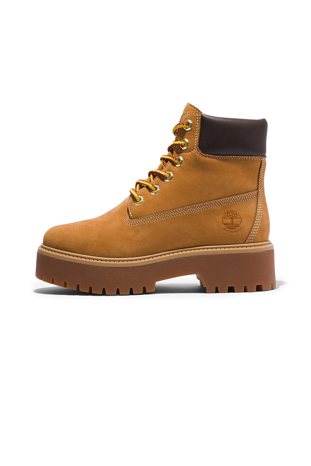 Timberland-Stone Street 6 Inch Lace Up Su Geçirmez Sarı Bot-Bot-3-roqelvaxirum.shop