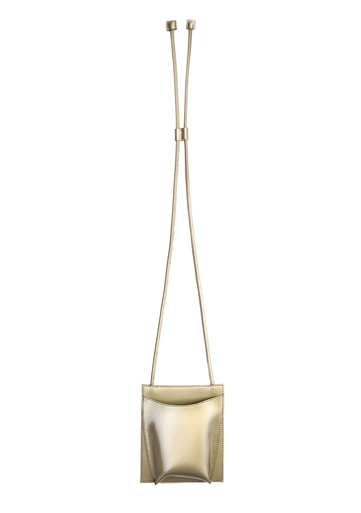Tiny-Altın Işıltılı Elma Derisi Çanta-Omuz Çantası-5-roqelvaxirum.shop