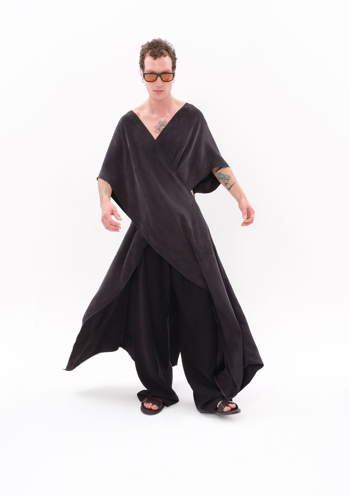 Tiny-Antrasit Luxe Tencel™ Elbise-Elbise-11-roqelvaxirum.shop