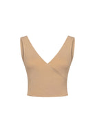 Tiny-Bağlamalı Sıfır Kol Nude Bluz-Bluz-6-roqelvaxirum.shop