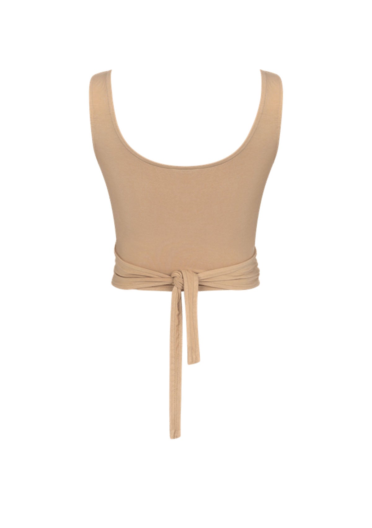 Tiny-Bağlamalı Sıfır Kol Nude Bluz-Bluz-8-roqelvaxirum.shop