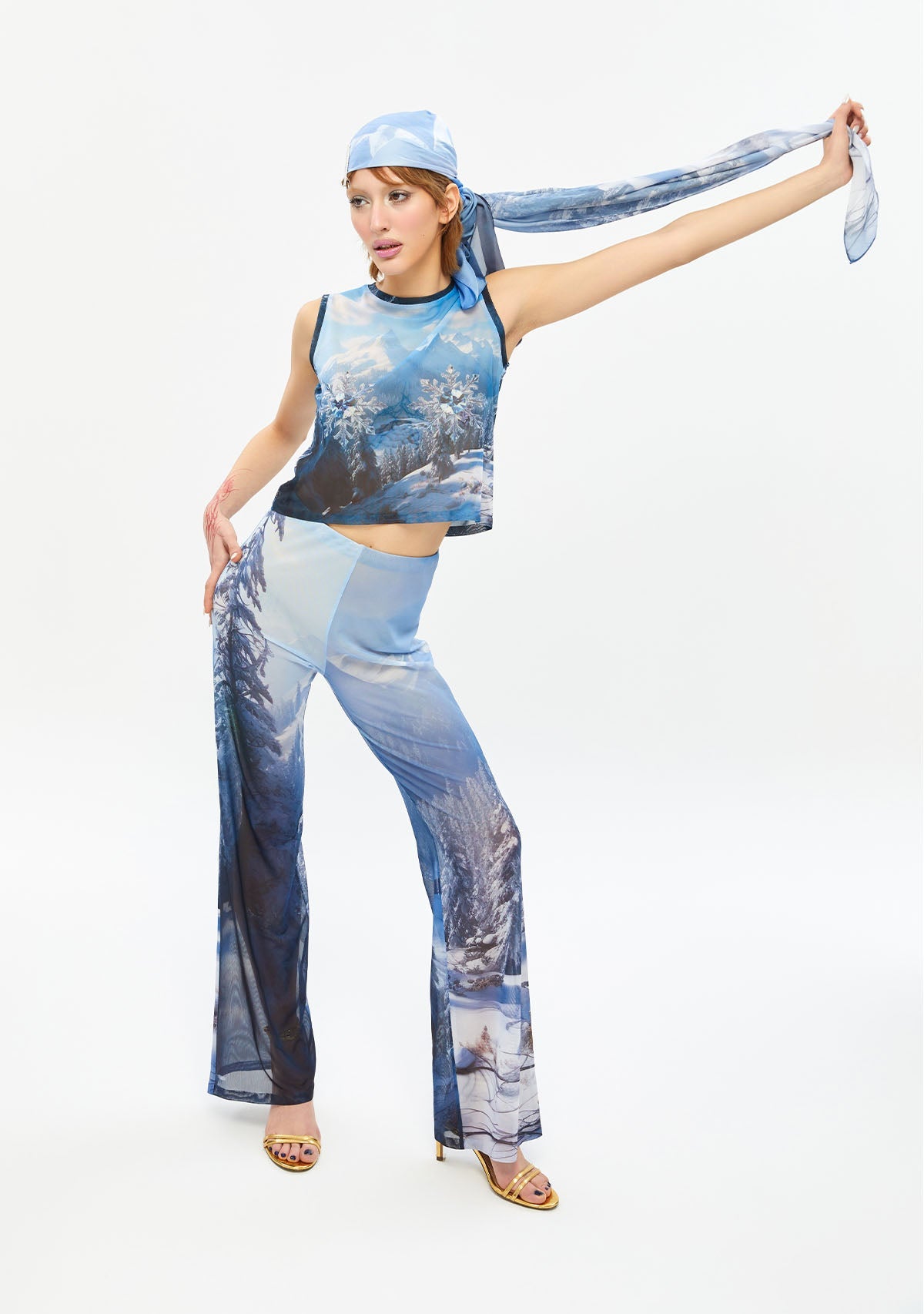 Tiny-Baskılı Transparan Mavi Bluz-Top-4-roqelvaxirum.shop