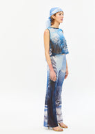 Tiny-Baskılı Transparan Mavi Pantolon-Pantolon-4-roqelvaxirum.shop