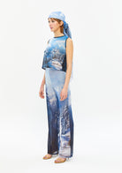 Tiny-Baskılı Transparan Mavi Pantolon-Pantolon-5-roqelvaxirum.shop