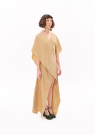 Tiny-Bej Luxe Tencel™ Elbise-Elbise-4-roqelvaxirum.shop