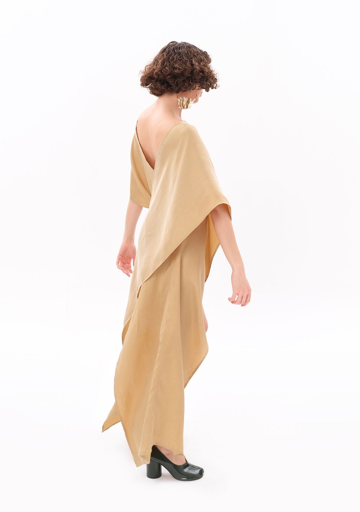 Tiny-Bej Luxe Tencel™ Elbise-Elbise-7-roqelvaxirum.shop