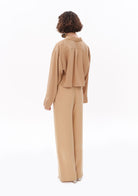 Tiny-Bej Tencel™ Beli Lastikli Pantolon-Pantolon-5-roqelvaxirum.shop
