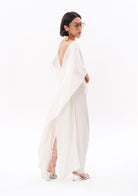 Tiny-Beyaz Luxe Tencel™ Elbise-Elbise-3-roqelvaxirum.shop