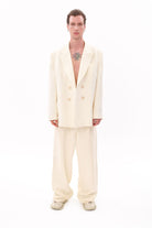 Tiny-Beyaz Tencel™ Blazer-Ceket-1-roqelvaxirum.shop