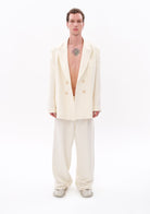 Tiny-Beyaz Tencel™ Blazer-Ceket-3-roqelvaxirum.shop