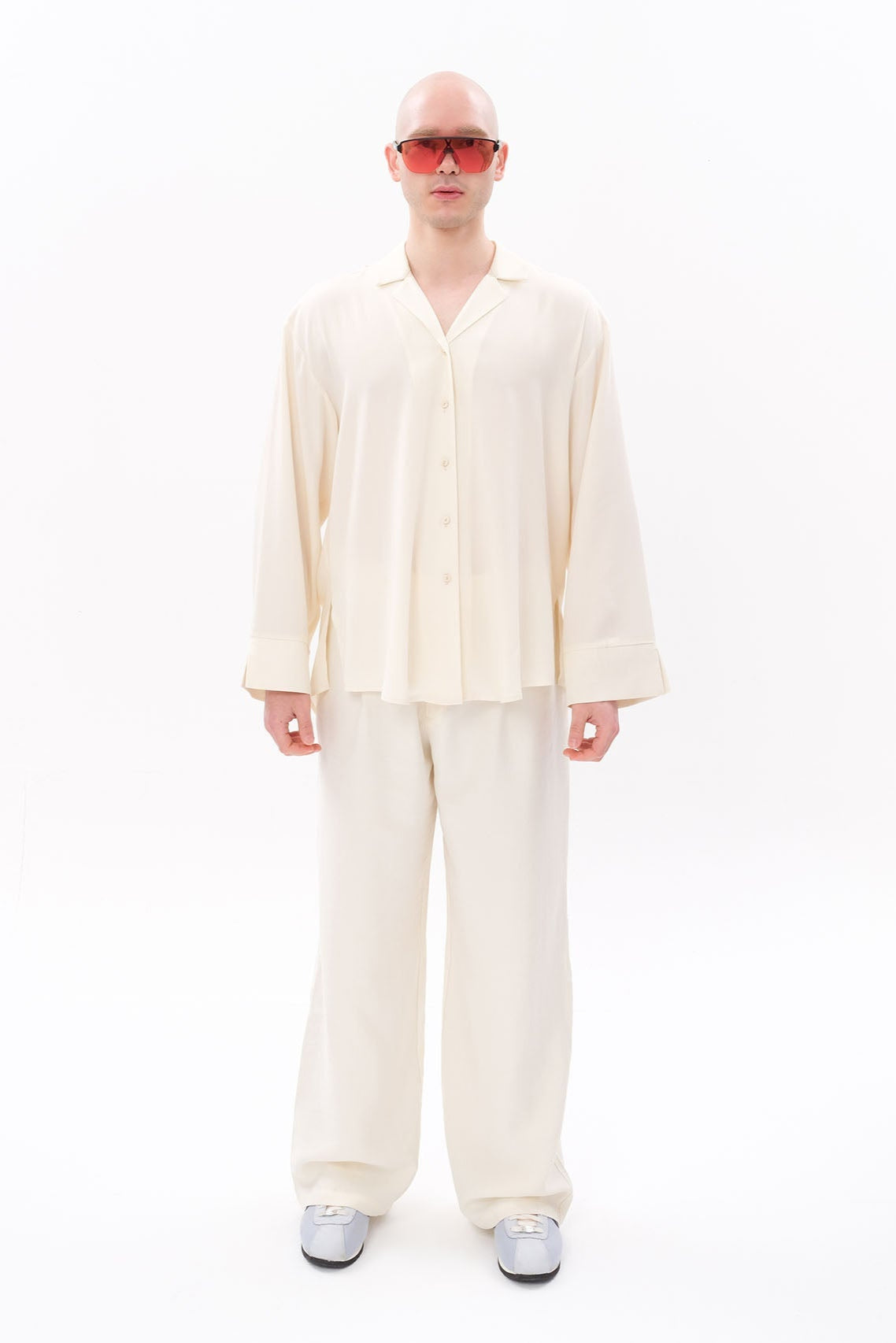 Tiny-Beyaz Tencel™ Oversize Gömlek-Gömlek-1-roqelvaxirum.shop