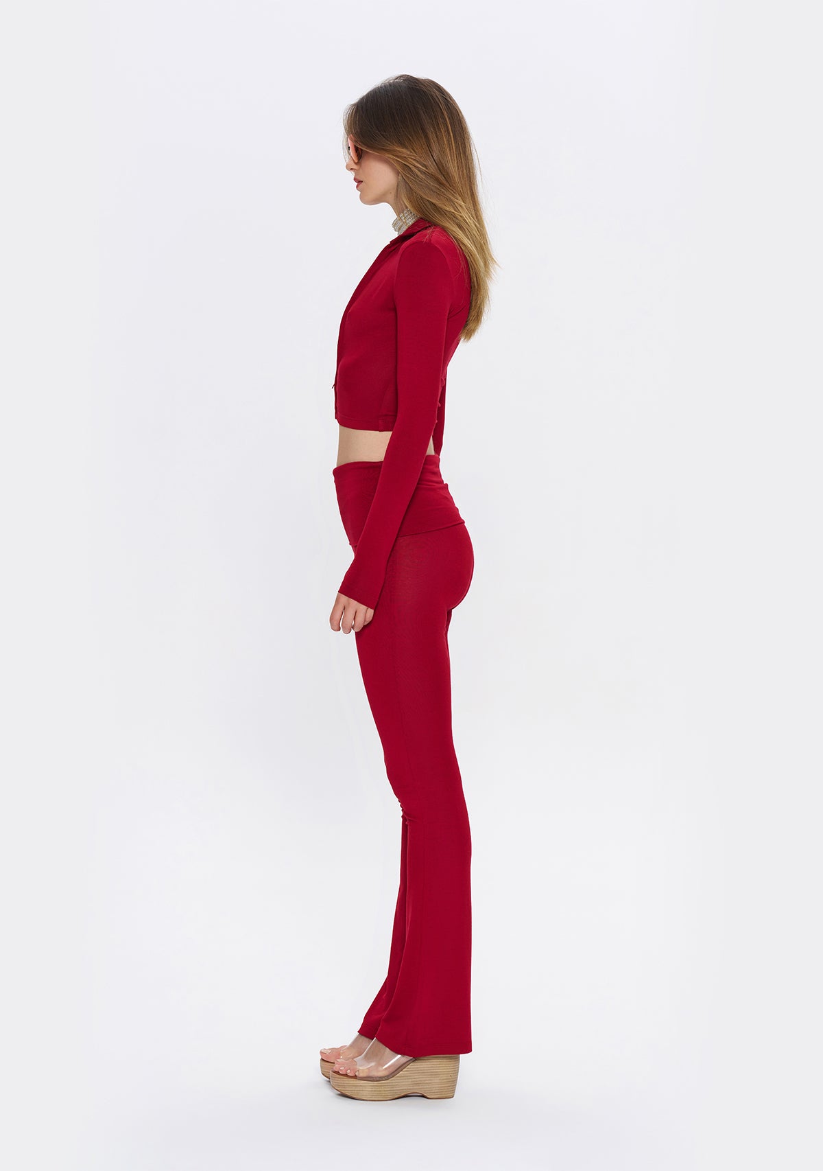 Tiny-Bordo Fermuarlı Dar Kesim Yumuşak Hırka-Kazak & Triko-9-roqelvaxirum.shop